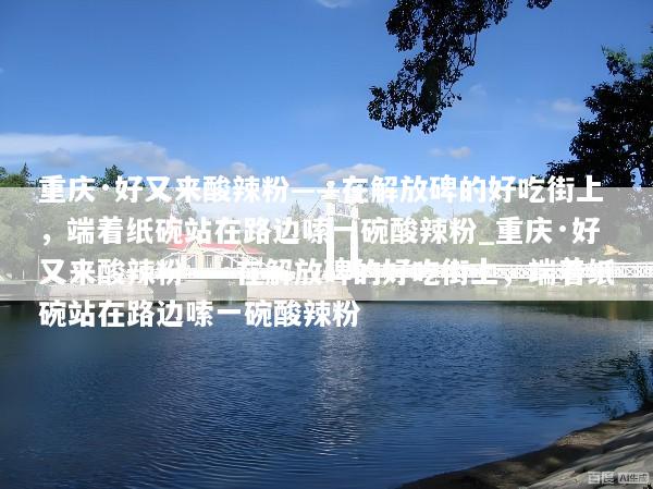 重庆·好又来酸辣粉——在解放碑的好吃街上，端着纸碗站在路边嗦一碗酸辣粉_重庆·好又来酸辣粉——在解放碑的好吃街上，端着纸碗站在路边嗦一碗酸辣粉