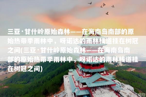 三亚·甘什岭原始森林——在海南岛南部的原始热带季雨林中，呀诺达的雨林栈道挂在树冠之间(三亚·甘什岭原始森林——在海南岛南部的原始热带季雨林中，呀诺达的雨林栈道挂在树冠之间)