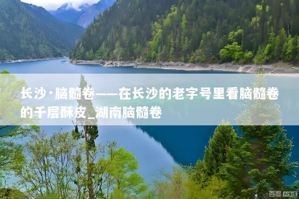 长沙·脑髓卷——在长沙的老字号里看脑髓卷的千层酥皮_湖南脑髓卷