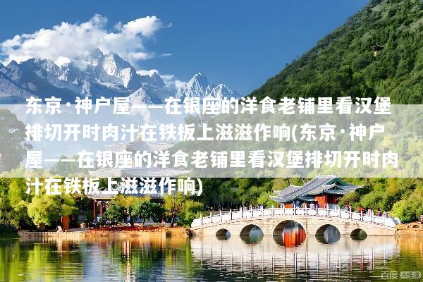 东京·神户屋——在银座的洋食老铺里看汉堡排切开时肉汁在铁板上滋滋作响(东京·神户屋——在银座的洋食老铺里看汉堡排切开时肉汁在铁板上滋滋作响)